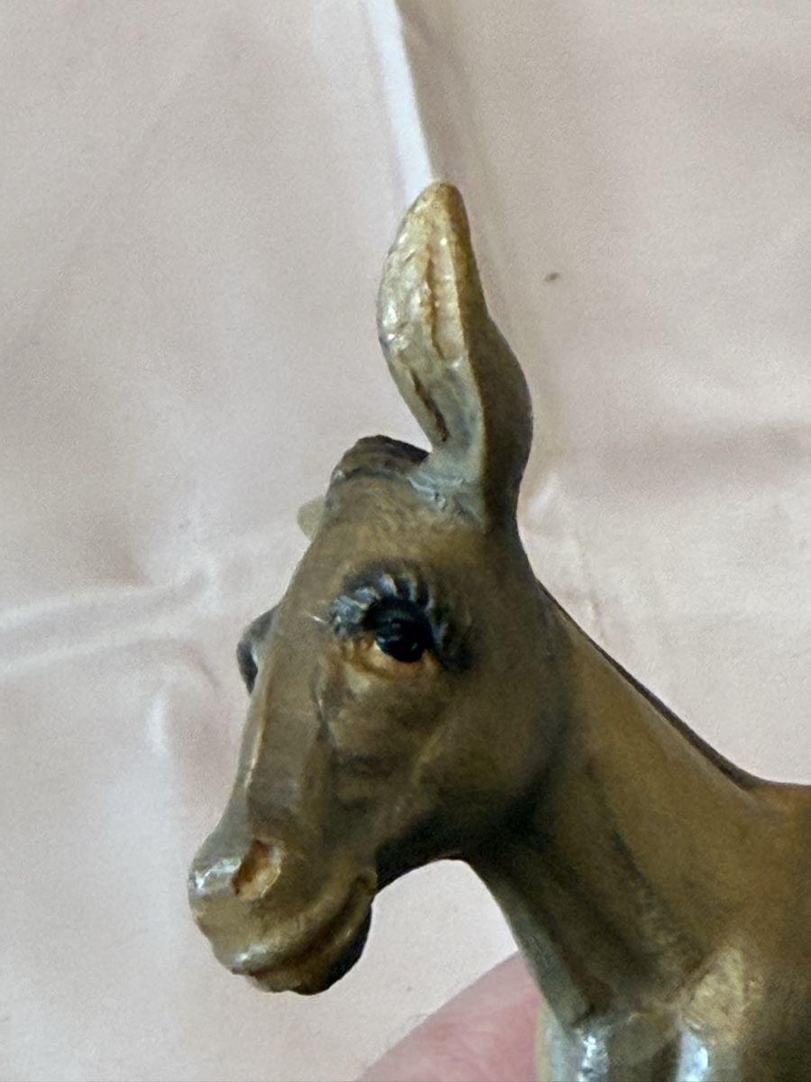 Sculture & Statue: Holzschnitzerei Esel, wohl Brienz, ca. 8 cm – Usato da Grenchen venduto da swiss.antiques 5