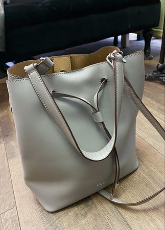 Ralph Lzuren Beuteltasche ciel /  graublau neu!