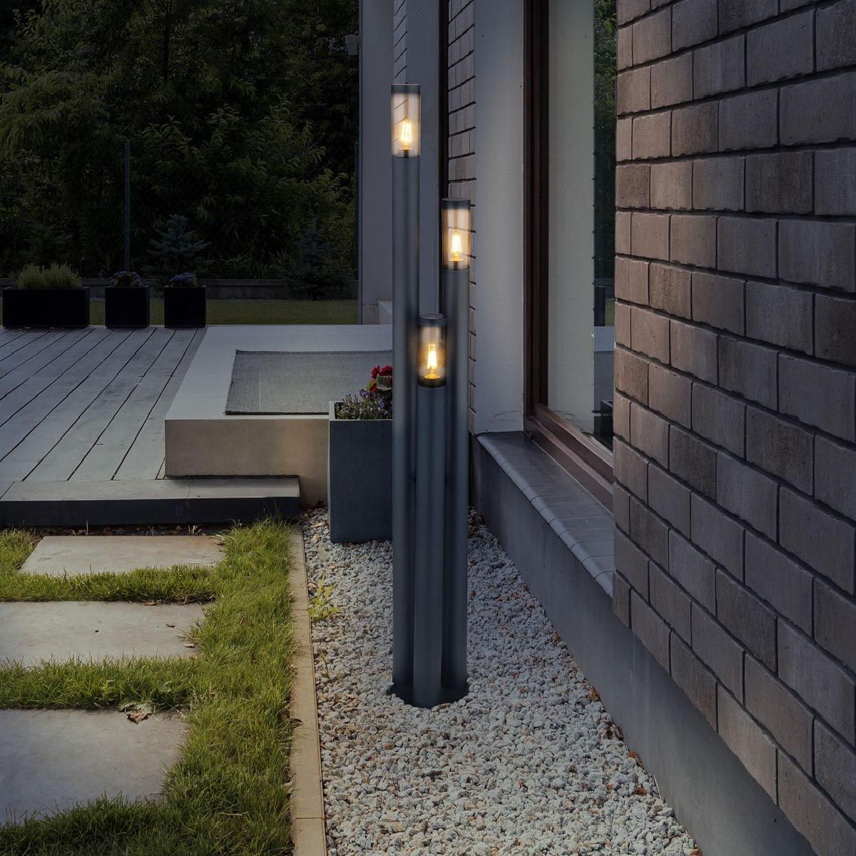 Lampen: Aussen Stehleuchte, Schwarz, 170 cm Höhe – Neu (gemäss Beschreibung) aus Kreuzlingen von Smart-Light 1