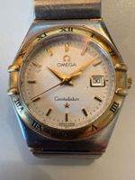 Omega Constellation Damenuhr, Stahl/Gold