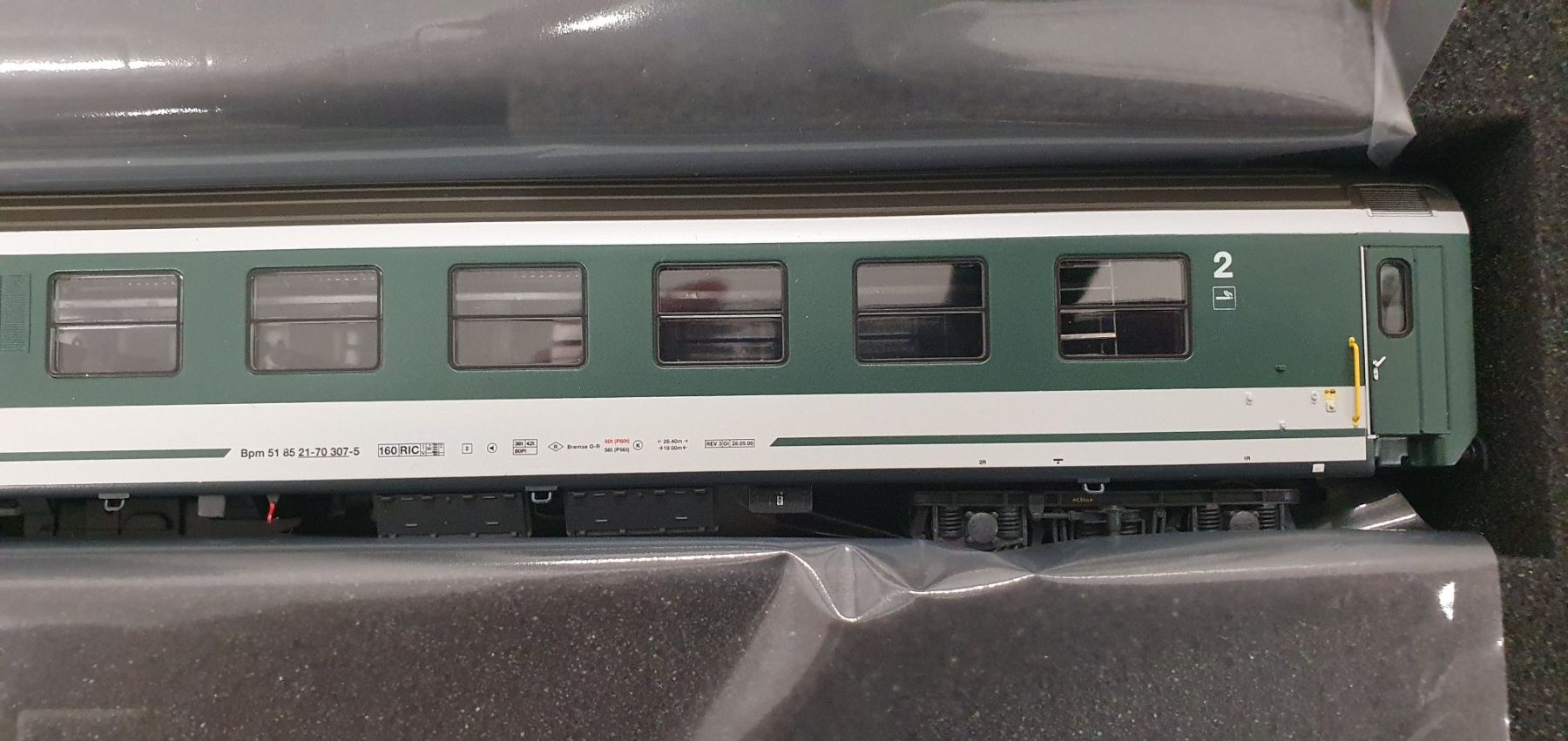 LS Models Modellini di ferrovie: LS Models 47214 SBB Set UIC-X Bpm RIC – Nuovo e nell'imballaggio originale da Würenlos venduto da juruth 4