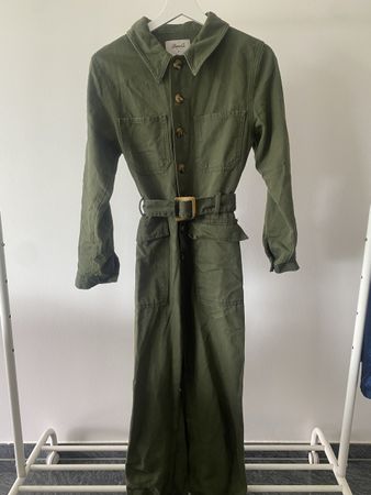 Green denim Jumpsuit