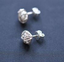 Ohrstecker, Silber 925, Frauen-Schmuck, handmade Schweiz neu