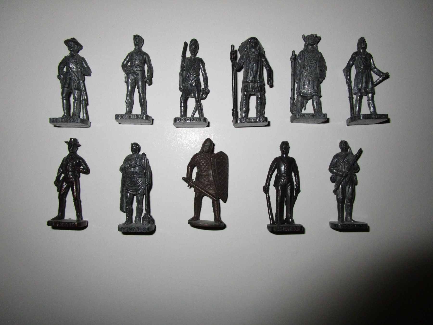 Statuette: 19 "Zinnfiguren" Western & Militär – Usato da Ermatingen venduto da Kobold007 1
