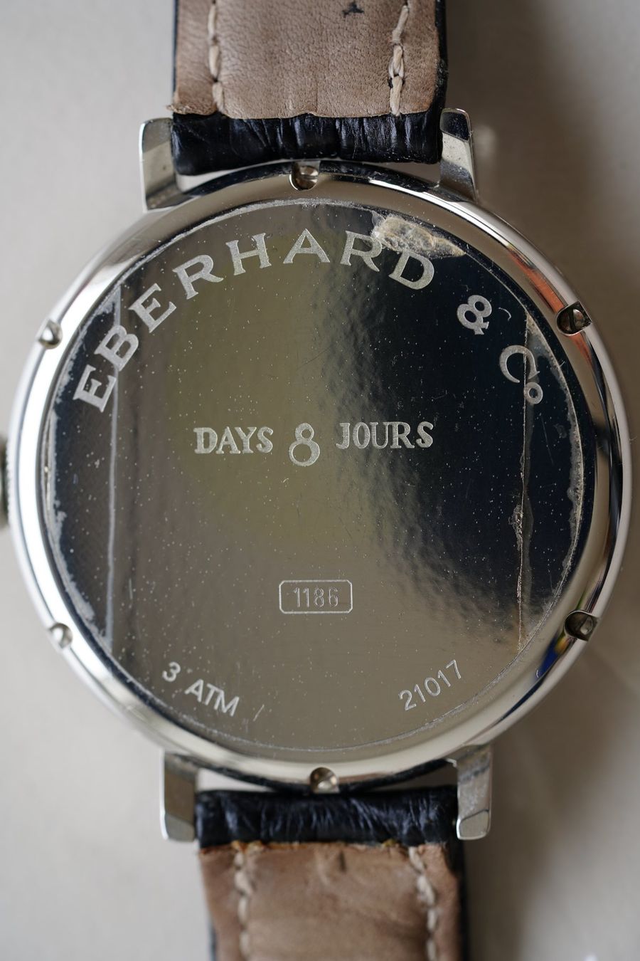 Eberhard & Co. Orologi: Eberhard & Co. 8 Jours in einen wunderbar Zustand – Usato da Biberist venduto da Volo28 7