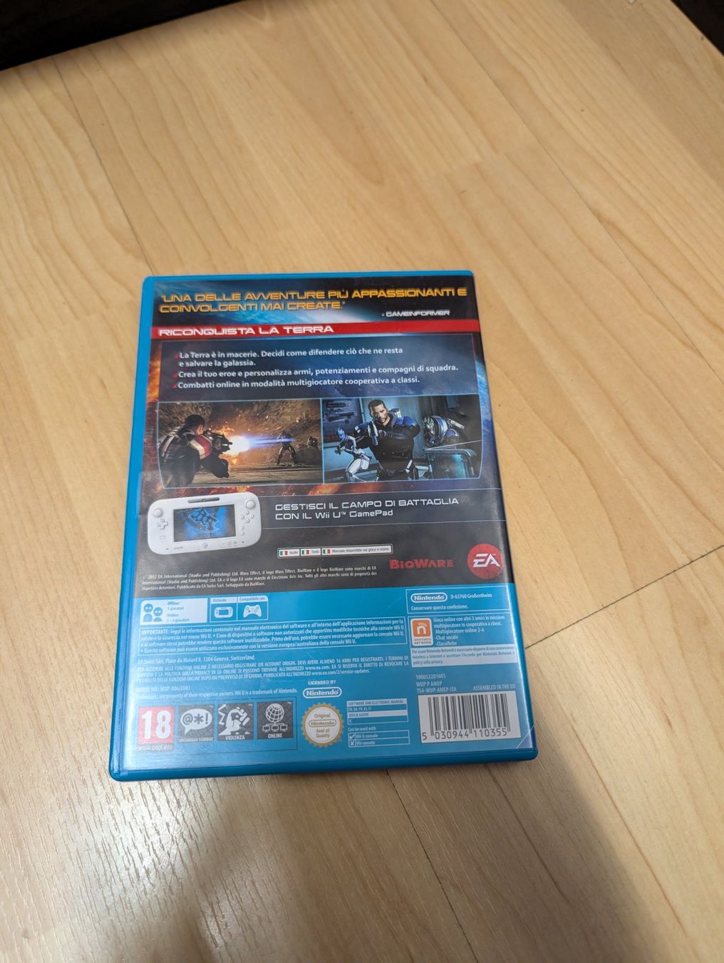 Giochi: Mass effect 3 Nintendo Wii u – Usato da Giubiasco venduto da Ticinerd 1