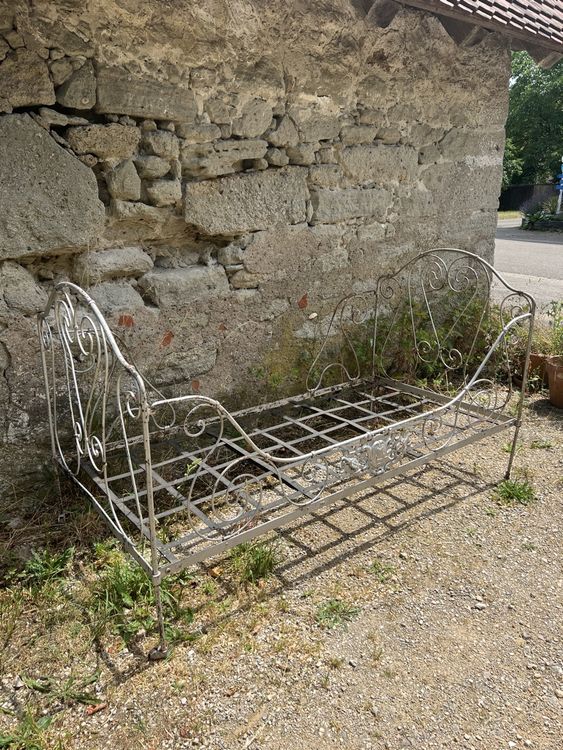 Erstaunlich Gartenliege Metall Vintage Bildnull
