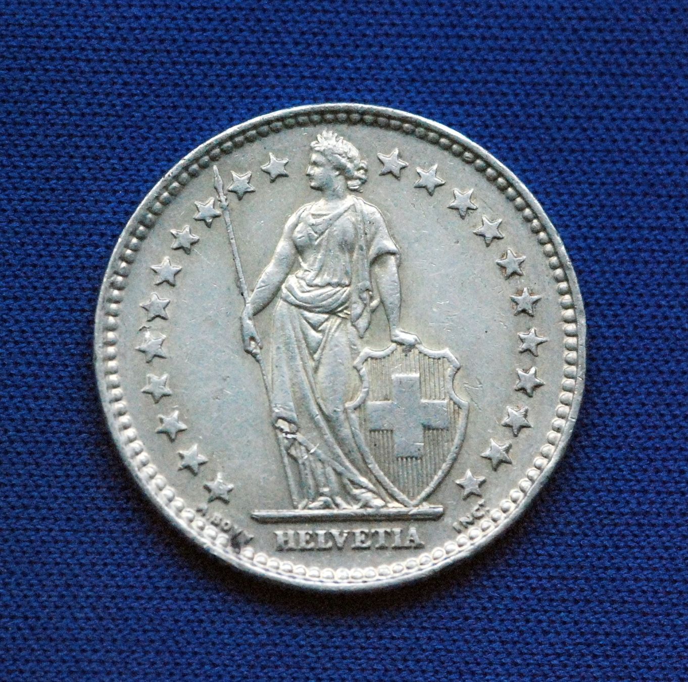 Tutti le monete: Silberner 2.- Jg. 1937, Rar – Usato da Mühlethal venduto da sowato 3