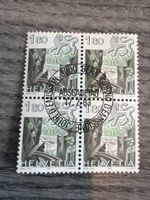 Briefmarke Helvetia 1.80, Viererblock, Bern, 17.2.83.