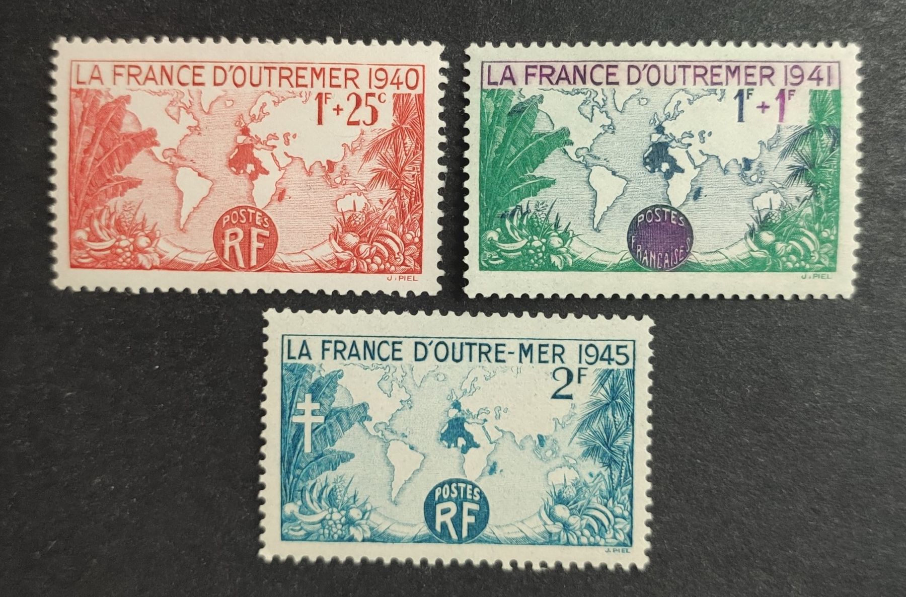Tutti i francobolli: Frankreich 1940-45, ungestempelte – Usato da Wil SG venduto da Zazal