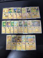 Lot de 20 cartes Pokemon 30 ans Pikachu