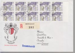 Carnet 738H3 X5 FDC  75.--