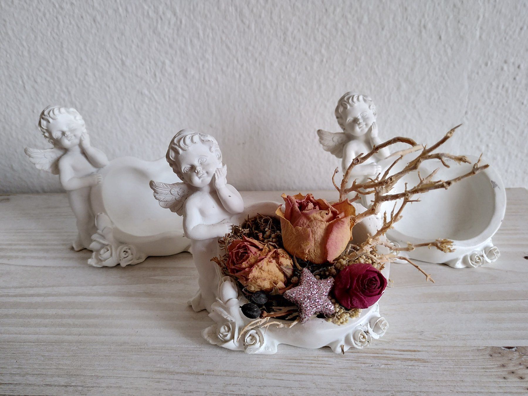 Tutte le decorazioni: 4er Set Deko Engel Herzen – Nuovo (secondo la descrizione) da Kriens venduto da Wolly85