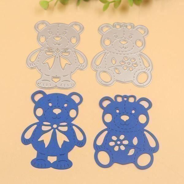 Sciablone: BÄR 2-TEILIG STANZSCHABLONE – Nuovo e nell'imballaggio originale da Affoltern am Albis venduto da scrapbooking 2