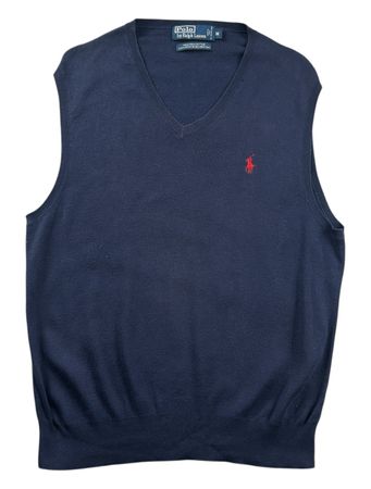 Pull sans manche Ralph Lauren Bleu Marine - Taille M