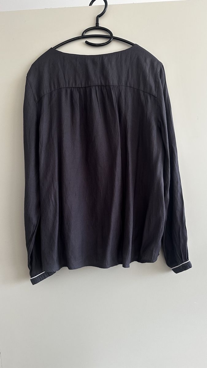 S.Oliver Camicette: s.Oliver Bluse dunkelgrau Gr. 42 elegant & schick – Usato da Winterthur venduto da -BeHappy24- 5
