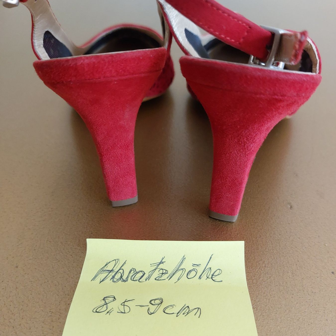 Damenschuhe: Schuh elegant a la Carmen in blutrot – Neu (gemäss Beschreibung) aus Basel von kon_wz8r 2