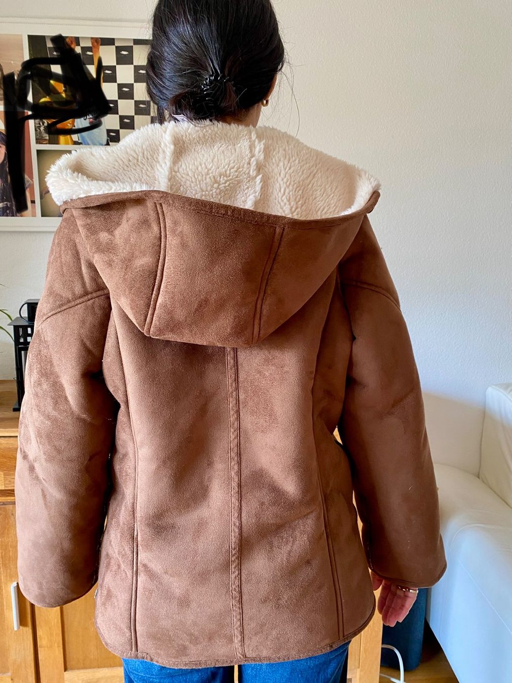 Giacche: Winterjacke aus Wildlederimitat – Usato da Luzern venduto da i-love-guacamole 2