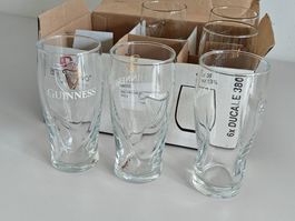 Guinness Bierpintgläser Borgonovo Ducale - 6er Set