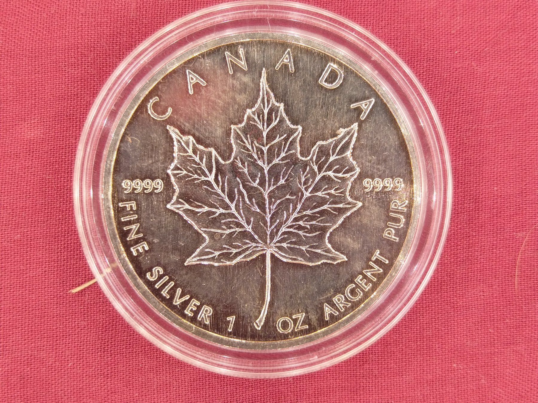 Tutti le monete: Silber Maple Leaf 1 oz - 1988 – Nuovo (secondo la descrizione) da Dättlikon venduto da Bucher88 5
