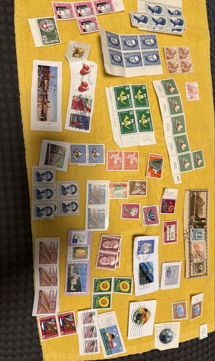 Alle Briefmarken: Grosse alte Briefmarkensammlung  – Gebraucht aus Glattpark(Opfikon) von cri_tl8w 9