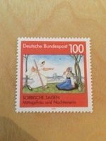 Briefmarke Deutsche Bundespost 1991