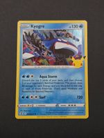Kyogre #3 Celebrations 25th NM / 🇬🇧