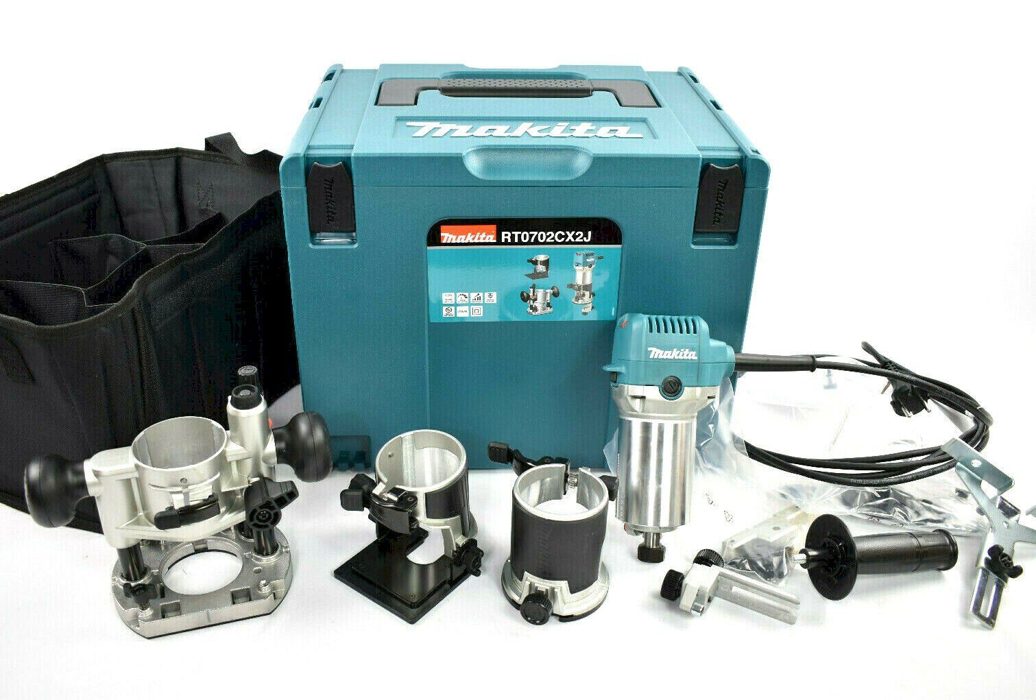 Makita Alle Maschinen: Makita RT0702CX2J Multifunktionsfräse – Neu und originalverpackt aus Bottighofen von zaap