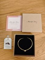 A Beautiful Story Armreif Gold mit Onyx, neuwertig!