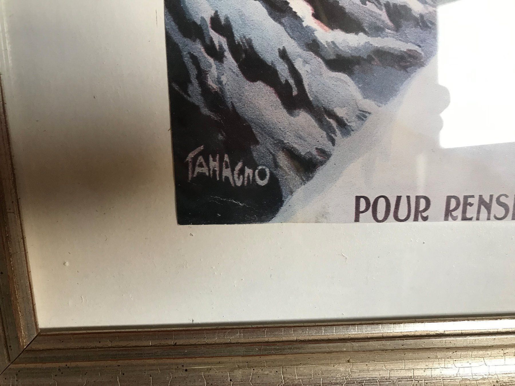 Foto & Immagini: Affiche Chamonix-Mont-blanc PLM encadrée – Usato da Ste-Croix venduto da BuffetSC 1