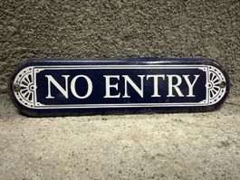 No entry kein Eintritt