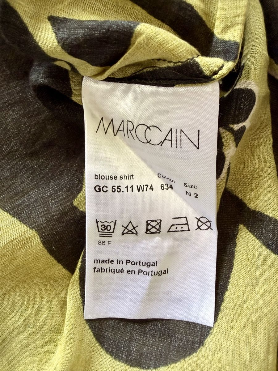 Marc Cain Blusen: Bluse Marc Cain Grösse S floral Seide Baumwolle – Neu (gemäss Beschreibung) aus Heiligenschwendi von maerchen2008 2