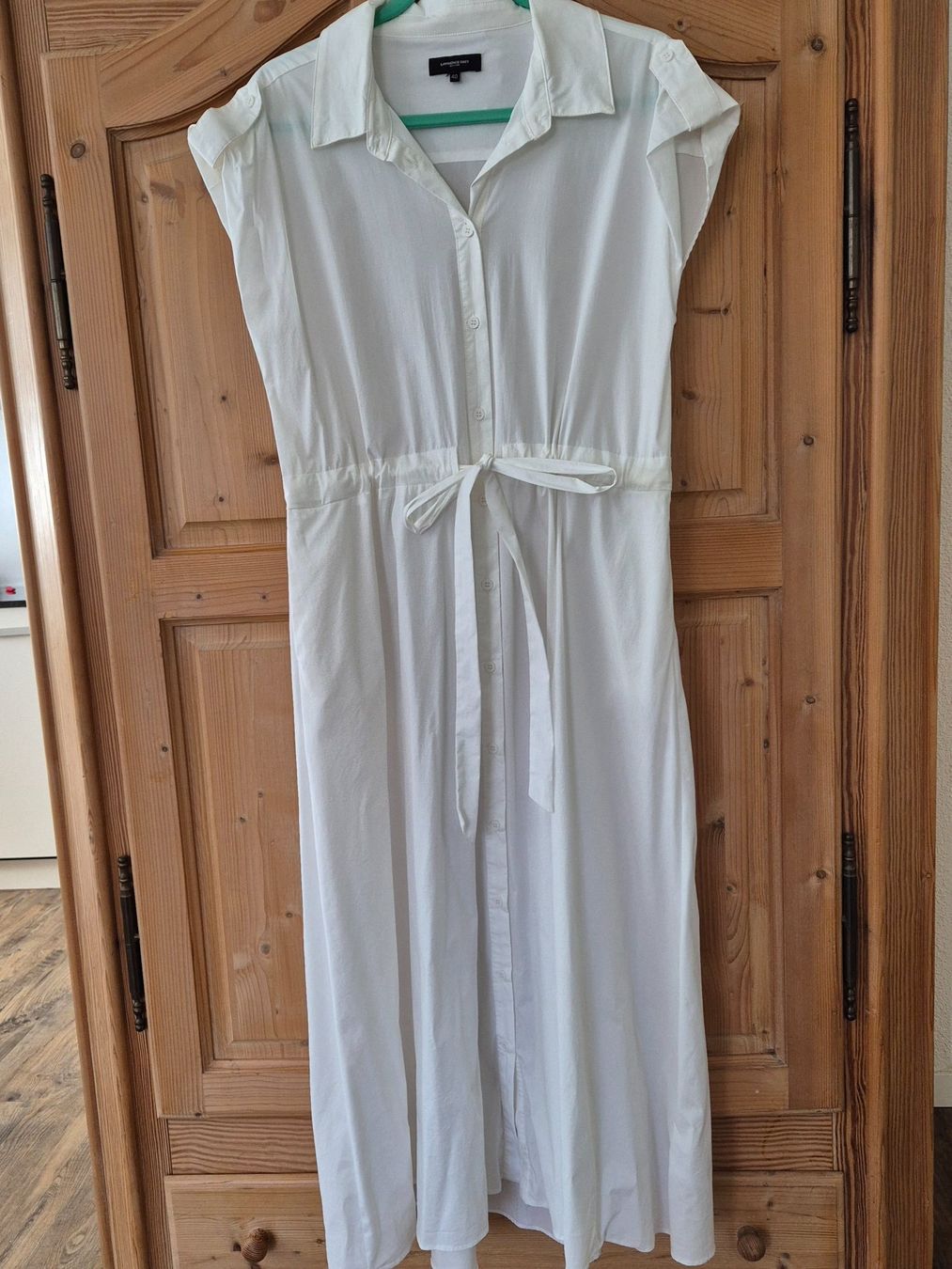 Vestiti: Hemdblusenkleid von Lawrence Grey, weiss – Usato da Bad Ragaz venduto da Belcar01