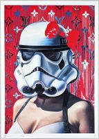 Death NYC Ltd Ed Pop Art Druck " Star Wars Warrior