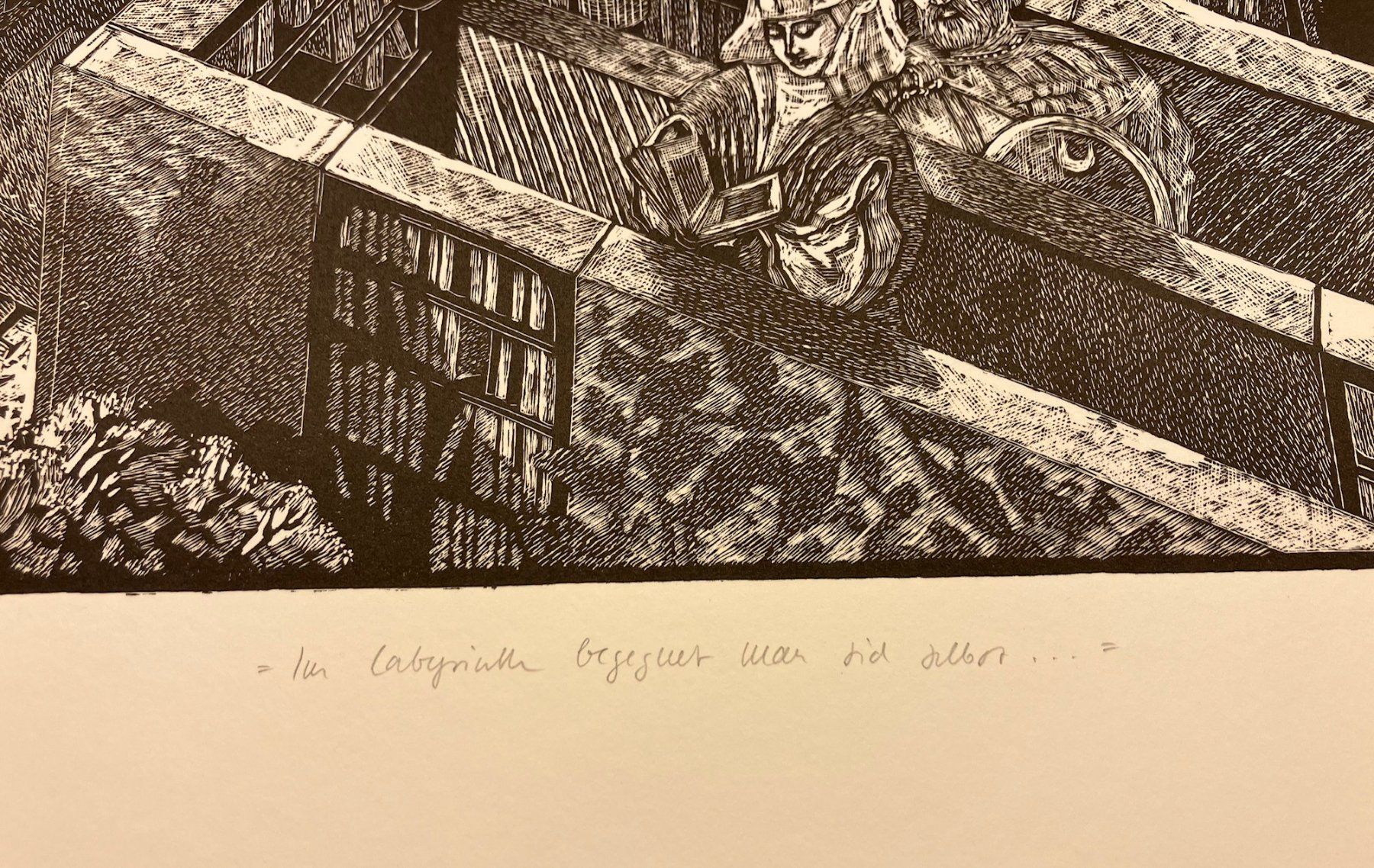Incisioni: Acrylstich von Bettina Haller – Usato da Winterthur venduto da Barunggeli 9