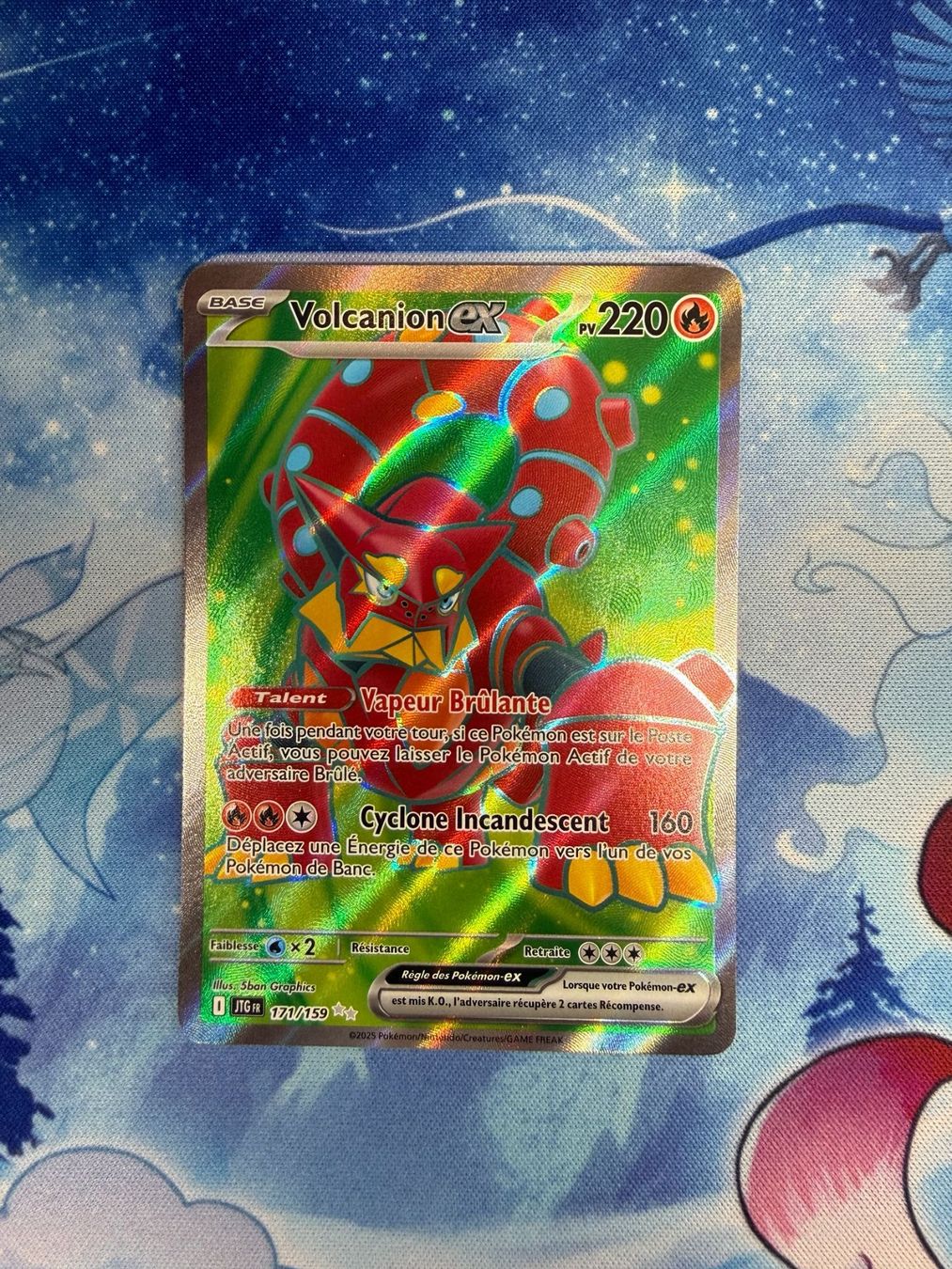 Pokémon Carte collezionabili: Volcanion FA - JTG 171 FR – Nuovo (secondo la descrizione) da Courgenay venduto da ScamBoxOff