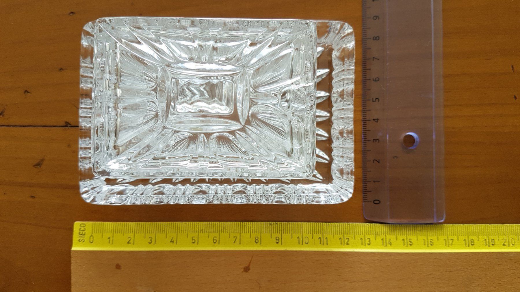 Gläser: Glas-Deckeldosen + Unterteller alt 2 Stk – Gebraucht aus Buchrain von rom_r5bh 3