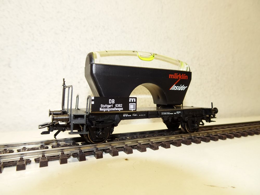 Wagon Märklin Insider 46582 - Niveau Et Mesure D'Inclinaison DB Stuttgart - Occasion