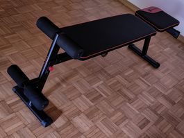 Fitnessbank Domos verstellbar schwarz guter Zustand
