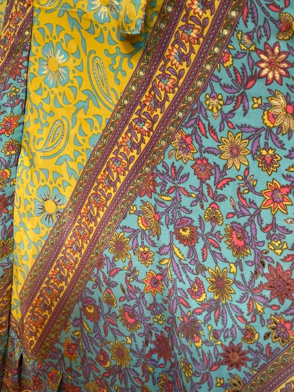 Kleider: Boho Maxiträgerkleid in Seidenoptik – Neu (gemäss Beschreibung) aus Sigriswil von ck56 4