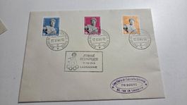 1944 Satzbrief Olympia Marken