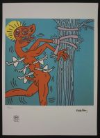 KEITH HARING LITHOGRPHIE