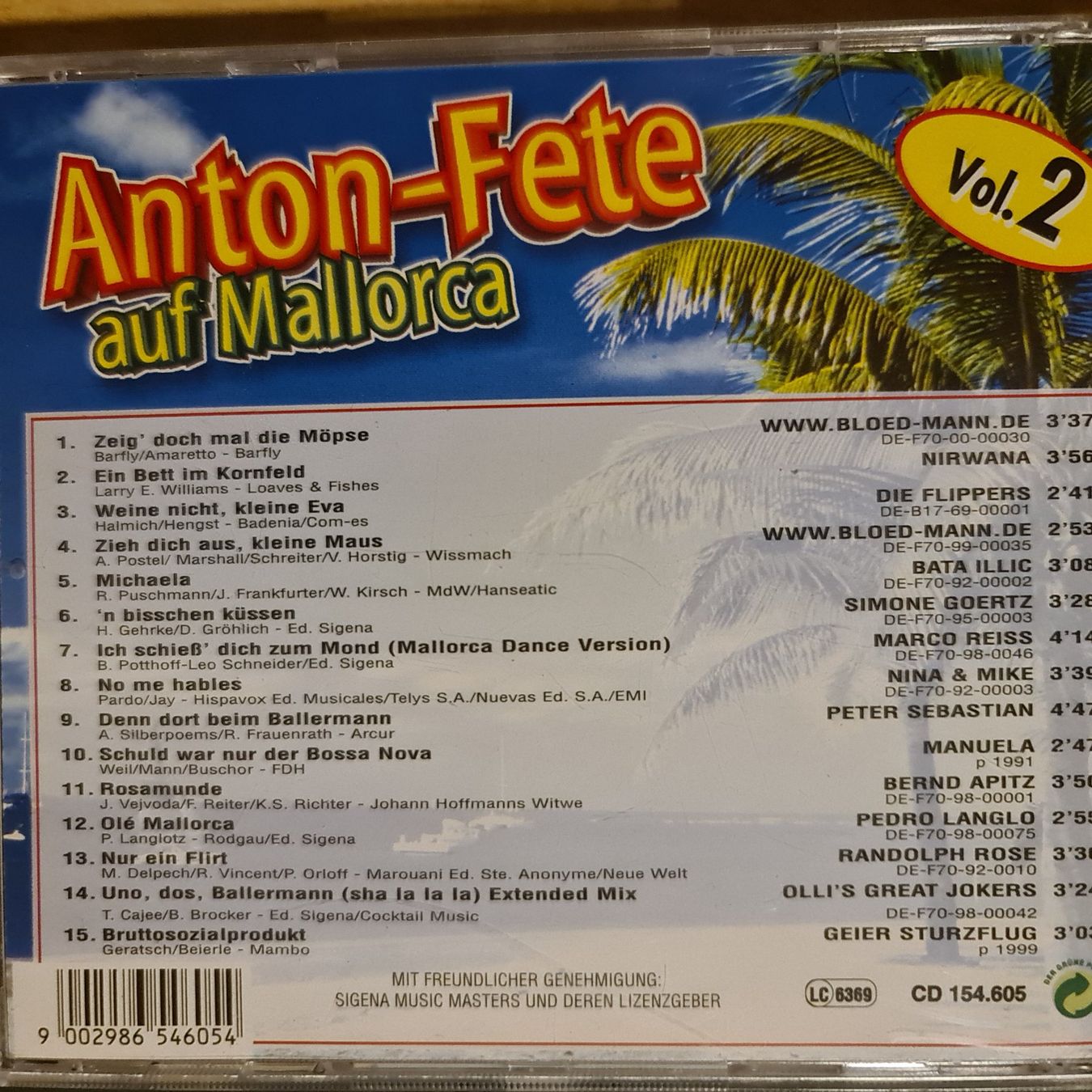 CD: CD Anton-Fete auf Mallorca – Usato da Dintikon venduto da Vexi 1
