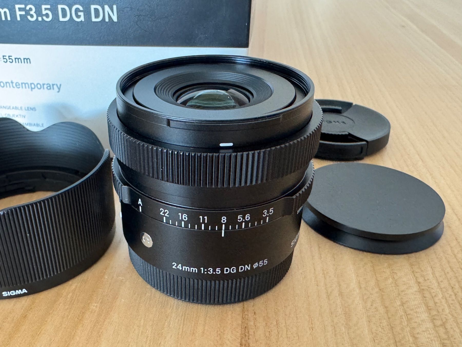 Sigma Objektive: SIGMA Sigma 24mm F3.5 DG DN Sony E – Gebraucht aus Baden von Texmex814 1