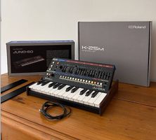 Roland Boutique JU-06A inc. keys and wood panel