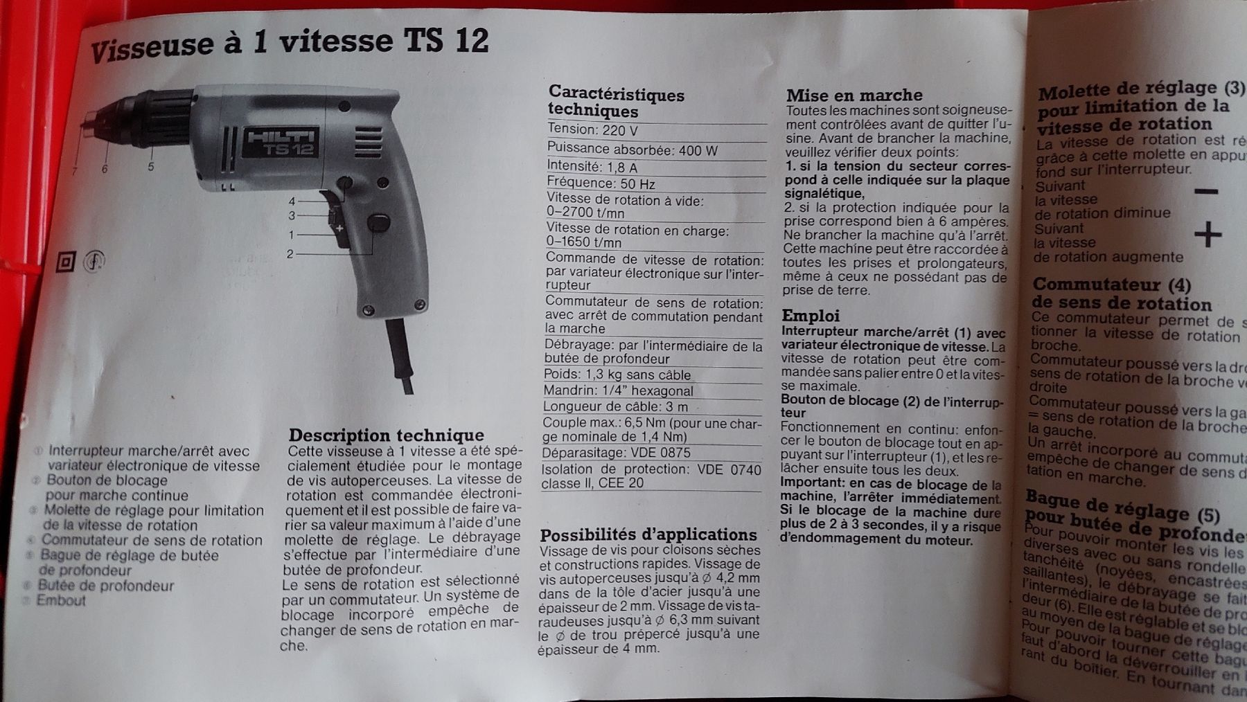Hilti Bohrmaschinen: Hilti TS 14 Schraubendreher – Gebraucht aus Niederuzwil von peter. 2