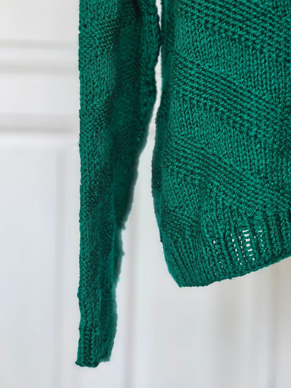 Maglioni & Felpe: Strickpulli Smaragdgrün Gr. L – Usato da Ried-Brig venduto da Zzyzx 3