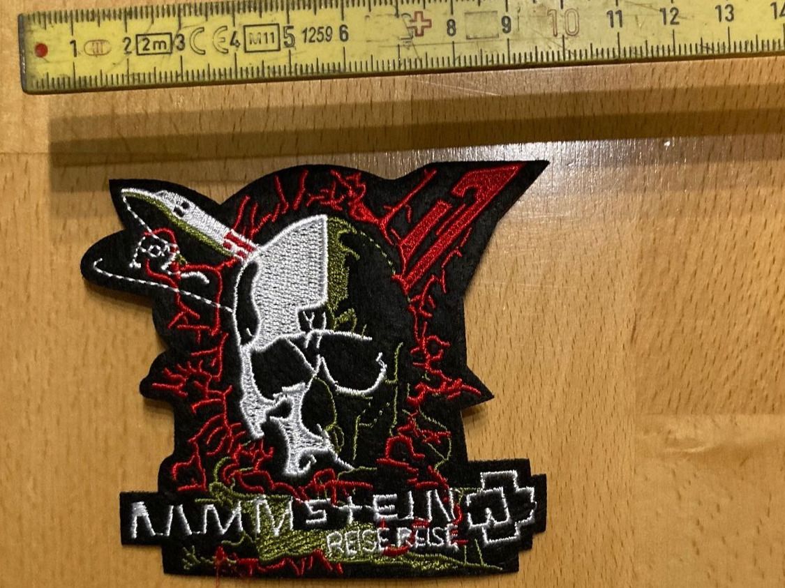 Toppe: Rammstein Patch Sticker Aufnäher Metal Rock Band 2 – Nuovo (secondo la descrizione) da Horn venduto da abutre72
