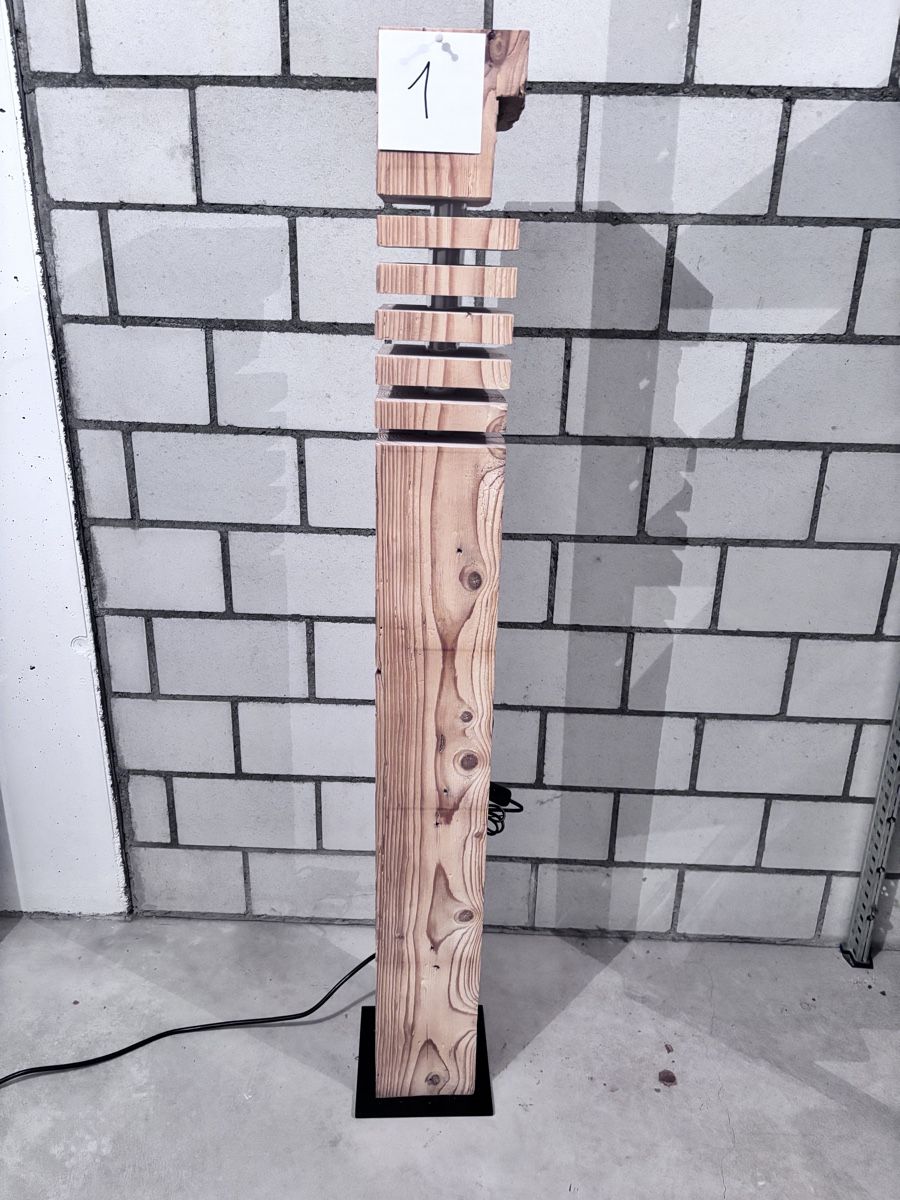 Lampade: Stehlampe aus Altholz (1) – Nuovo e nell'imballaggio originale da Flums venduto da Sascha121 3