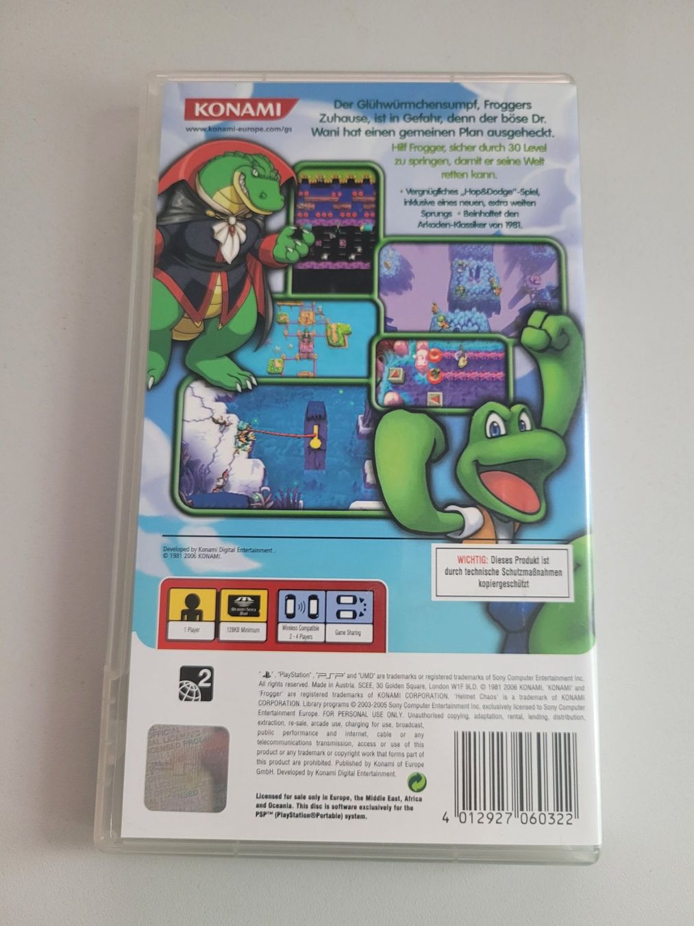 Jeux: Frogger Helmet Chaos (PSP) – D'occasion à Uezwil par -Retrogames- 2